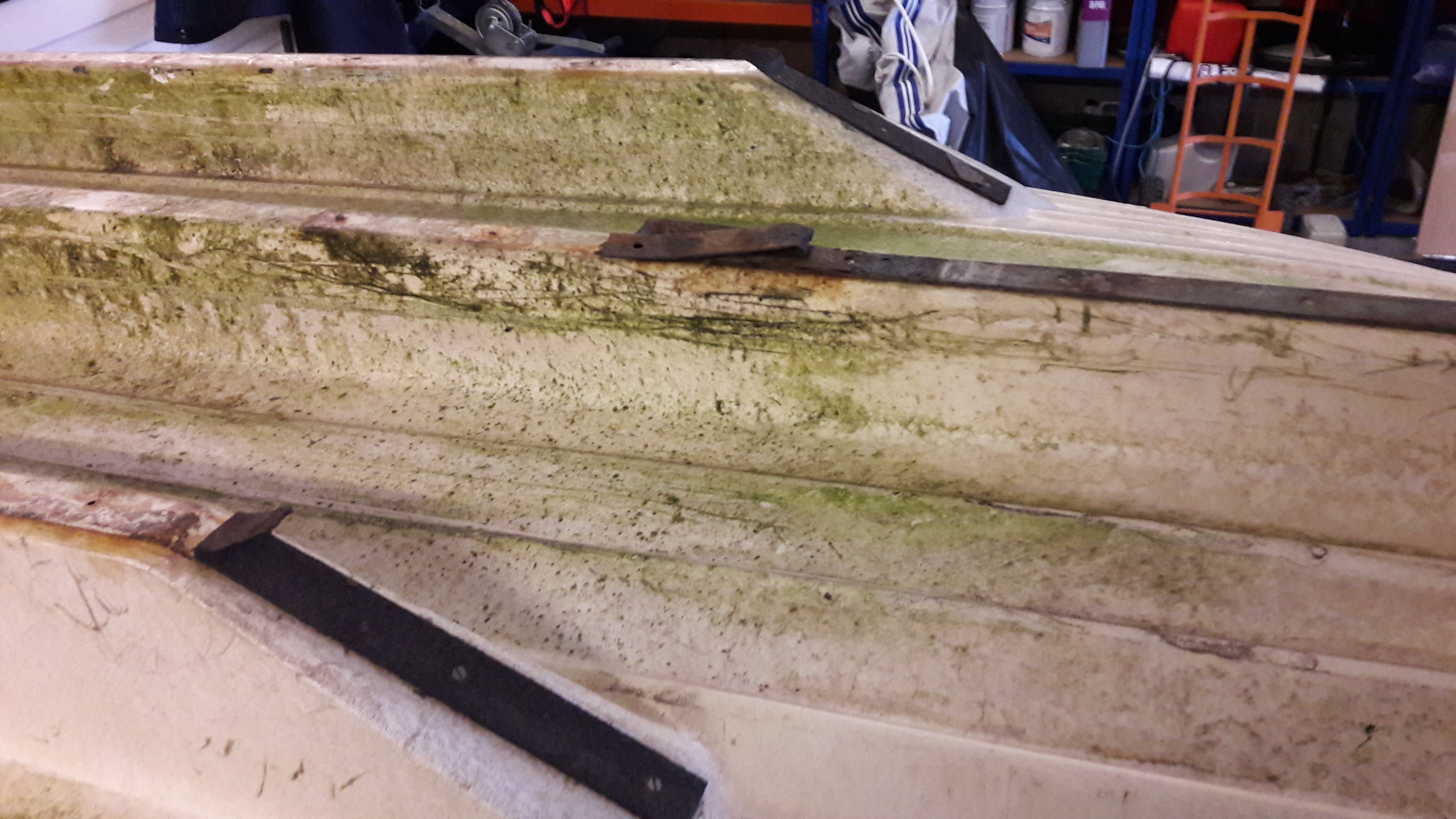 Arran 16 keel band replacement
