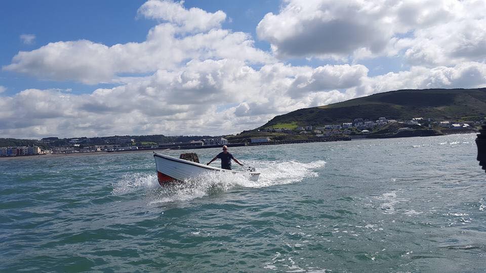 Customer Boats: Lee H’s open Arran 16
