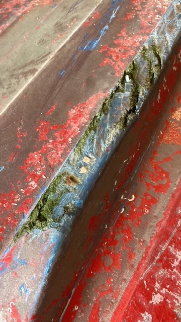 Orkney Fastliner 16 Keel Repair