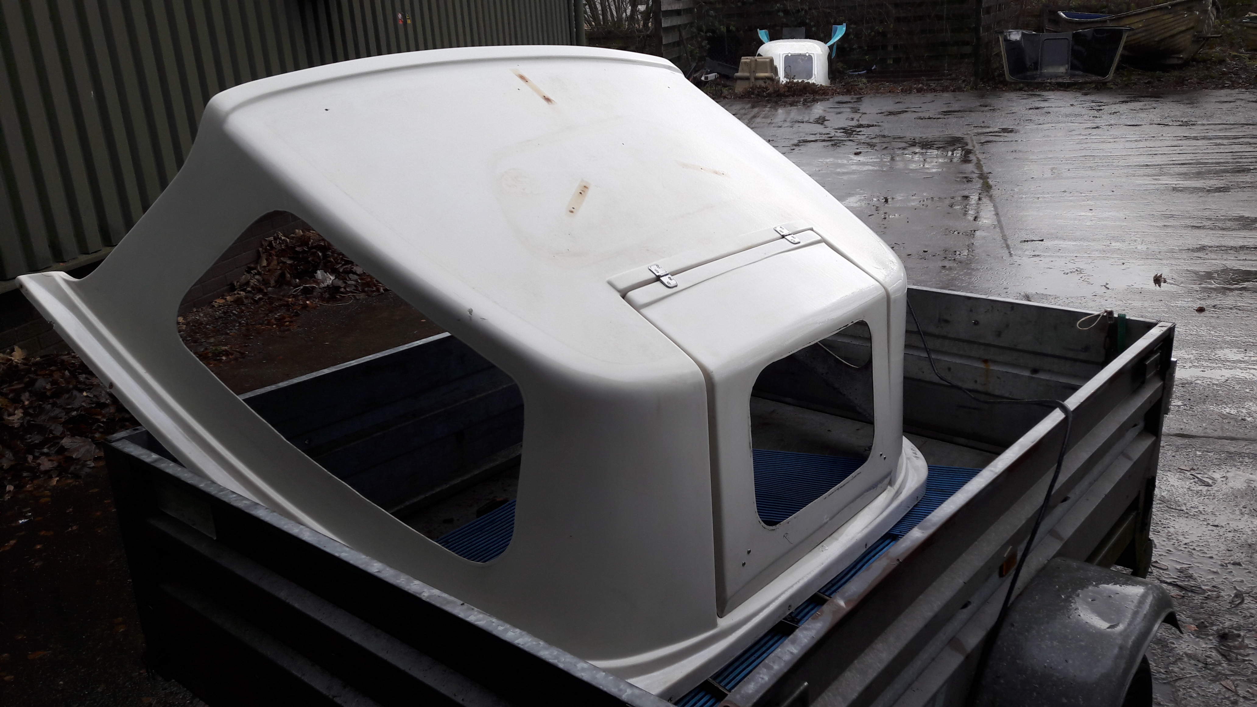 Orkney Longliner cuddy window replacement